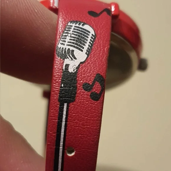 Elle Girl GW40053S01X Red Leather Women's Watch - Picture 3 of 6